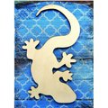 Designocracy Gecko Art on Board Wall Decor 9843408